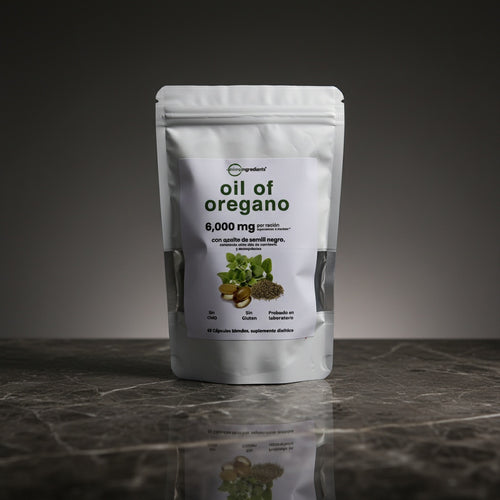 Aceite De Orégano Crisálida® 6000 Mg 60 capsulas
