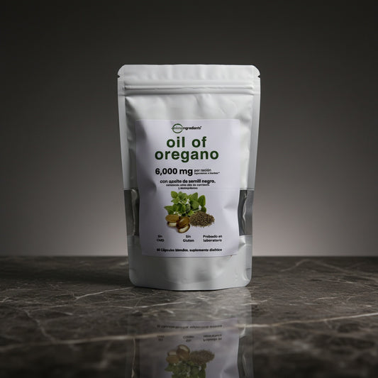 Aceite De Orégano Crisálida® 6000 Mg 60 capsulas
